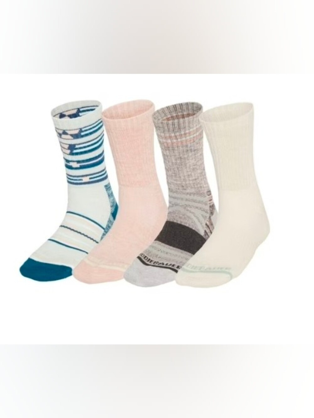 Eddie Bauer Ladies Hiking 4-Pack Crew Socks